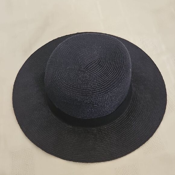 Banana Republic Navy Blue Wide-Brimmed Hat - Picture 9 of 16